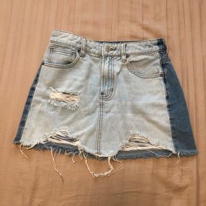 Jean skirt
